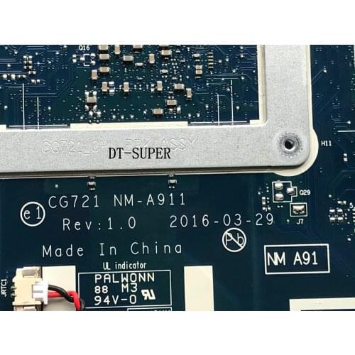 FAST SHIPPING, BRAND NEW,CG721 NM-A911 MAINBOARD FOR LENOVO 110-17ACL LAPTOP MOTHERBOARD .ONBOARD PROCESSOR E1