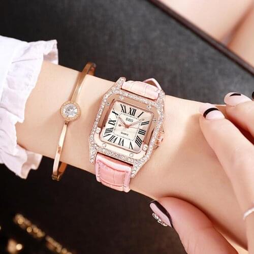 Fashion Women Watches For Ladies Woman Elegant Female Clock Ladies Wrist Watch Casual Leather Strap Quartz Wristwatch Gift