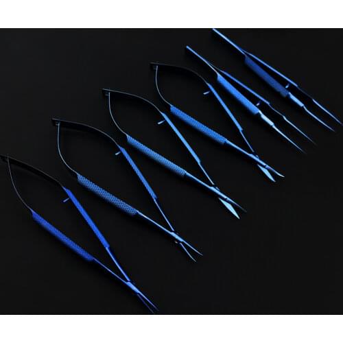 Needle Holders Scissors Ophthalmic Instruments Tweezers Microsurgical Dental Instruments Titanium Alloy Surgical Scissor forceps