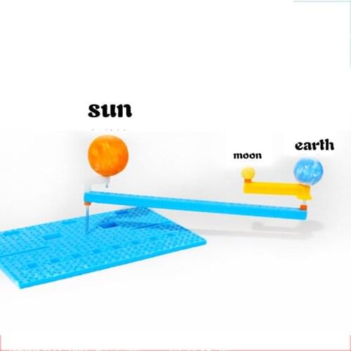 Kids Science Toys DIY The Solar System 3D Puzzles Educational Toys For Children Astronomical Planets Model Gift For Boy Girl