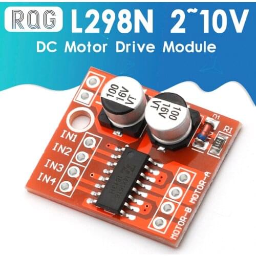 5A 2 way DC Motor Driver Module PWM Speed Dual H-Bridge Stepper L298N L9110