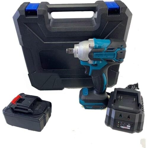 Electric Impact Wrench 21V Brushless Wrench Socket 4000mAh Li-ion Battery Hand Drill Installation Power Tools By PROSTORMER