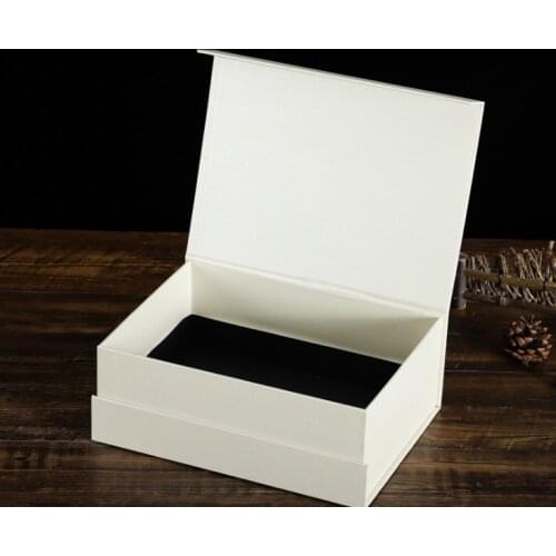 Custom Printing Gift Boxes With Magnetic Lid Packaging Wholesale Magnetic Paper Box With Ribbon Empty ---XP0990