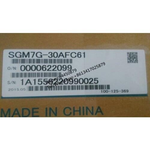 NEW&ORIGINAL SGM7G-30AFC61 SGM7G-30AFC61 AC SERVO MOTOR SGM7G-30AFC61