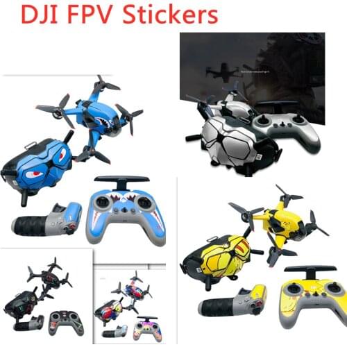 New Product for DJI FPV Sticker Flight Suit Sticker Multi-function Waterproof Personalized Film for DJI FPV Accessories