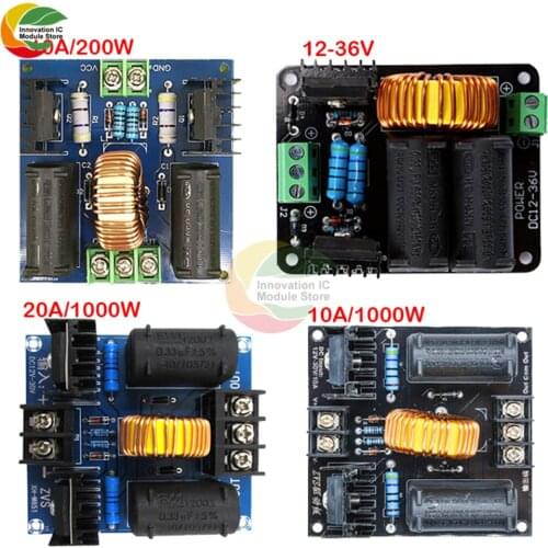 10A 200W ZVS Driver Board For Tesla Coil Power Supply PCB 12V 30V Boost High Voltage Generator Induction Heating Module System