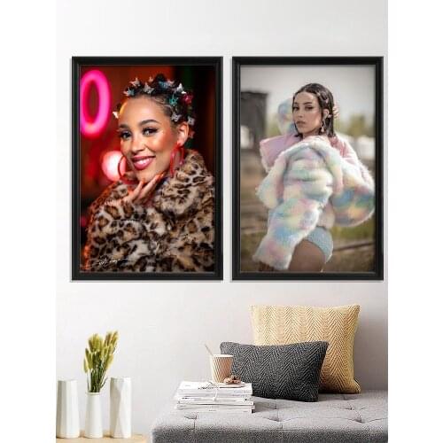 Doja Cat Sexy Singer Hop Music Rap Hip Poster Room Home Decor Art Silk Gift Wall Stiker Prints