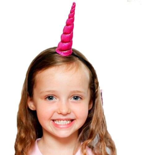 Boys Girls Cartoon Unicorn Party Hat Baby Shower Decorative Kirin Cap Children Birthday Gift Cute Headdress Cake Hat Photo Props