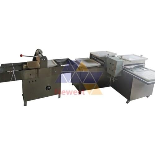 Professional peanut crisp production line nougat cutting machine granola bar forming machine