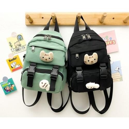 Newborn Kids Baby Bags Kindergarten Boys Girls Children Plush Backpack Cartoon Cute Child Toddler School Students Bag