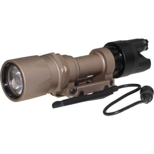 SPINA OPTICS M951 Tactical LED Flashlight AR Military Weaponlight Constant and Momentary Output with Tape Switch
