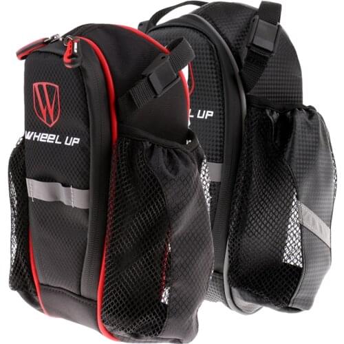 Cycling MTB Bicycle Saddle Bag Waterproof Bike Bag Back Seat Pouch Bike Repair Tools Pocket Pack with Reflective Stripes