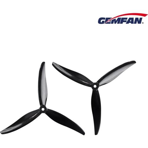 12PCS/6PAIR GENFAM 7035 3-Blade Reinforced PC Propeller for RC Cinelifter Freestyle 7inch LR7 Drone Replacement DIY Parts
