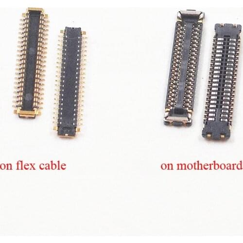 2PCS LCD display FPC Connector Port Plug for Xiaomi 9 9SE CC9 Mi9 Redmi K20 K20Pro on mainboard/cable 40pin