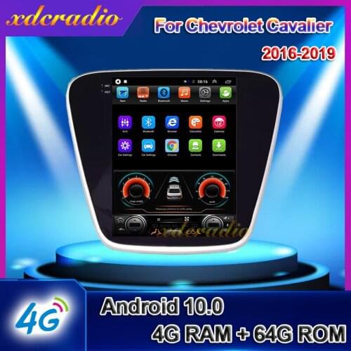 Xdcradio 10.4" Android 10.0 For Chevrolet Cavalier Car Radio Automotivo Car Multimedia Player Auto GPS Navigation Stereo 2016