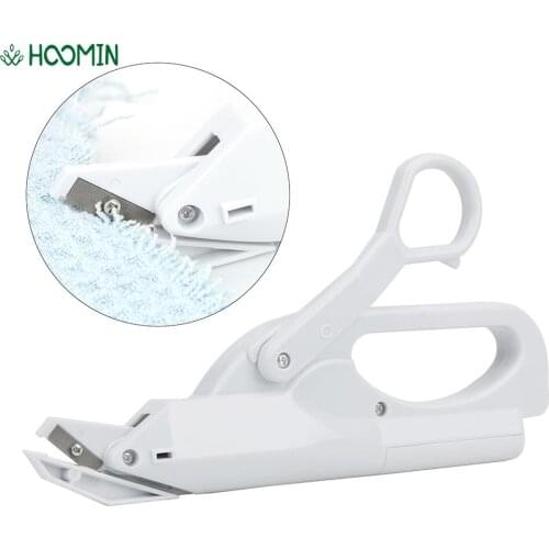 Stainless Steel Battery-Operated Handheld Electric Scissors Tailor Household Automatic Shears Sewing Clothes Accessories