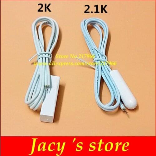 Refrigerator temperature sensor temperature sensor round head square head refrigerated NTC temperature sensor probe 2K 2.1K