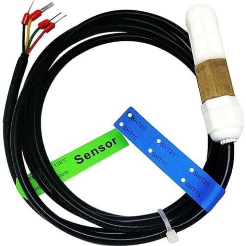 1 meters SHT20 SHT11 SHT21 SHT10-03 SHT25 Soil temperature and humidity sensor probe High resolution and high precision