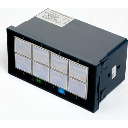 Intelligent Sound and Light Alarm Eight-channel Flash Alarm Intelligent Digital Display Instrument 8-channel Flash Alarm