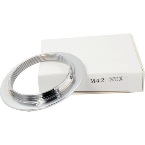 M42-nex slim adapter ring for M42 42mm lens to sony E mount NEX NEX-3/C3/5N/6/7 A7 A7II A7r A5100 A7s A3000 A5000 A6000 camera
