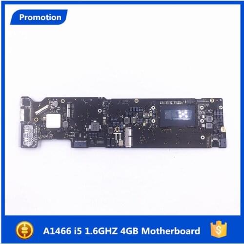 Laptop Logic board I5 4GB 4G 1.6Ghz for Macbook Air 13'' A1466 Notebook mother board 820-00165-A/02 MJVE2 2015 2016 2017 Year