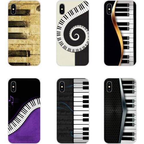 Mobile Phone Shell Covers For HTC One U11 U12 X9 M7 M8 A9 M9 M10 E9 Plus Desire 630 530 626 628 816 820 830 Music Piano Keyboard