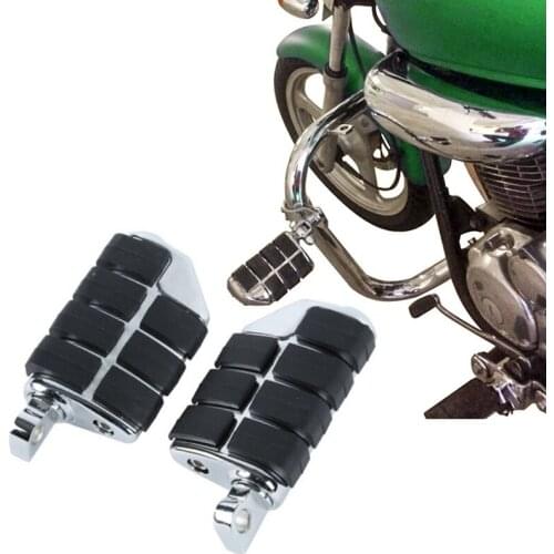 Motorcycle Pedals Front Foot Rest Foot Pegs for Honda Goldwing GL1800 Valkyrie 1998-2003 Triumph Rocket 3 2300Cc