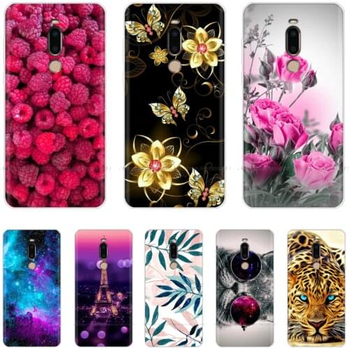 Soft Silicone Phone Case For Meizu M8 Case Animal Flower TPU Cover For Meizu M8 Lite Case Silicone Bumper Coque For MeizM8 Cover