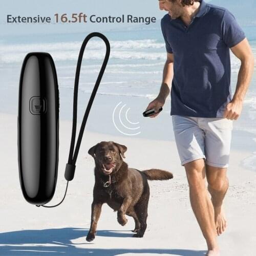 2021 New UB100 Ultrasonic Bark Stop Anti Barking Stopper Pet Training Repellent Tools Control Trainer Device Free Shipping 1pc