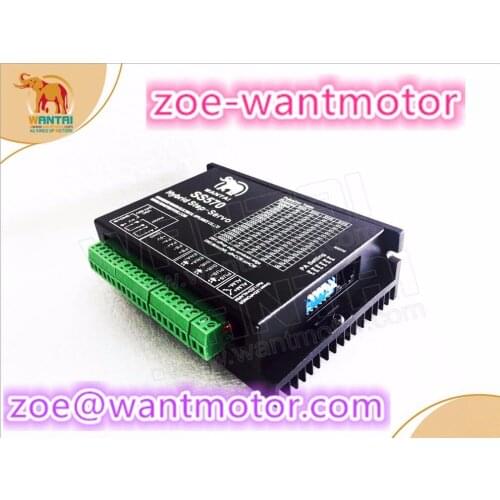 New item!Closed-Loop!Wantai SS570 CNC DSP Closed-Loop Stepper Motor Driver Easy Servo Drive 7A 20~50VDC Matching NEMA23 motor