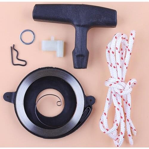 Recoil Starter Spring Handle Grip Rope Pawl Dog Kit For Stihl TS410 TS420 TS700 TS800 Cut Off Saw 4282 190 0600