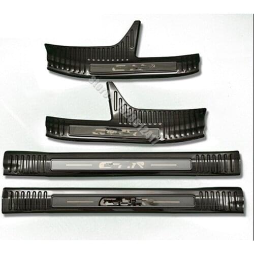Car-covers 304 Stainless Steel Scuff Plate/Door Sill Door Sill pedal bienvenidos for Toyota C-HR CHR 2017-2021 Car styling