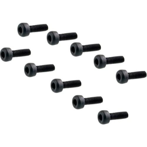 RC AXIAL AXA013 Black Metal M2x6mm Cap Head 10P For 1:10 Yeti 90025 90026