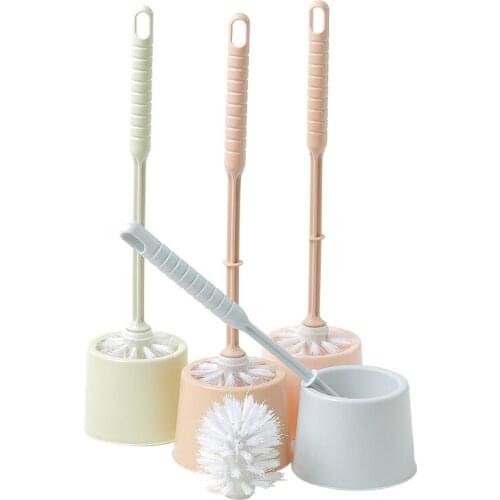 Plastic Head Frame Cleaning Brush For Bathroom Wall-mounted Household Floor Cleaning Bathroom Accessories Brush