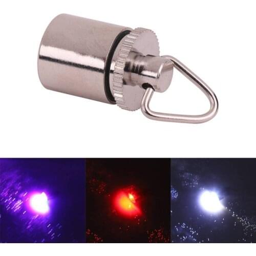 LED Flashing Light Squid Bait Fishing Baits Outdoor Fishing Accessories 5 Color Underwater Light Fish Attraction Lure