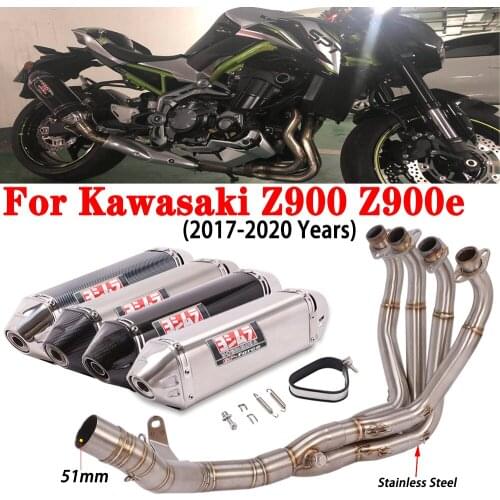 Yoshimura Exhaust For Kawasaki Z900 2017-2020 Motorcycle Exhaust Full System Stainless Steel Escape Moto Modify Muffler DB Kille