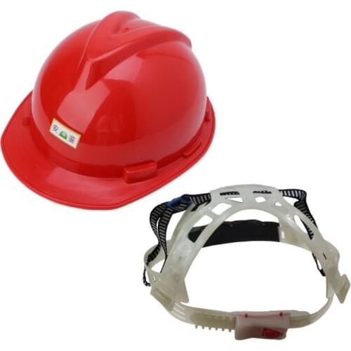 Safety Helmet Warehouse Worker Hard Hat Breathable Plastic Insulation Material