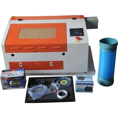 Factory price mini portable CNC CO2 laser engraver cutting wood laser engraving machine 3040 with coreldraw software