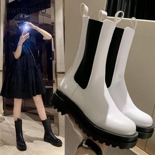 2021 Womens Boots High Heels Platform Boots Gothic Punk Lolita Shoes Ankle Boots Womens Combat Boots