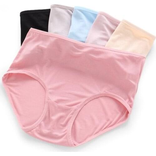 Women Silk Panties 100% Real Silk Mid-rise Briefs Everyday Wear Baisc Plain Underwear Ladies Lingerie