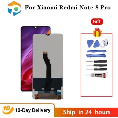 Display For Xiaomi Redmi Note 8 Pro LCD Display Screen Touch Digitizer Redmi Note8 Pro Repair Screen Original 6.53 inch