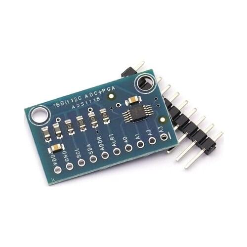 1PCS 16 Bit I2C ADS1115 Module ADC 4 channel with Pro Gain Amplifier RPi