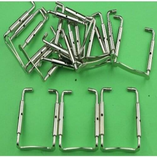30pcs Silver color Viola Chin Rest Clamp screw, Viola Accessories Free Shipping