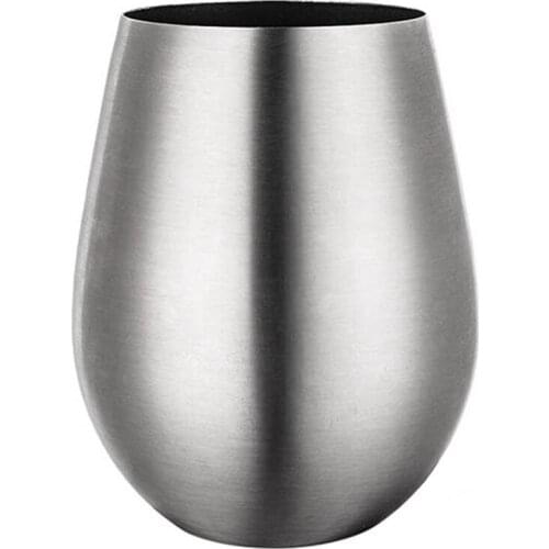 500ml Stainless Steel Beer Mugs Wine Tumbler Cups For Cocktail Coffe Cup Metal Drinking Mug for Bar Drinkware Coffee Mug