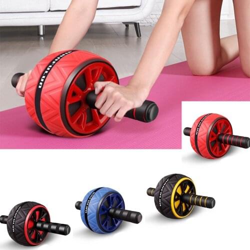 Ab Roller Abdominal Wheel Wide-side Soft Bottom Beautiful Legs Thin Waist Abdominal Muscles Indoor Sports Abdominal Wheel