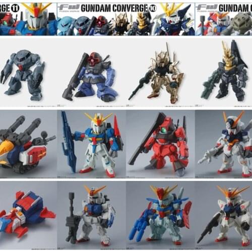 BANDAI Gashapon FW Gundam 10 XXXG-00W0 RX-0 11Mobile Suit Crossbone 12 RX-78-2 Anime Toy Model