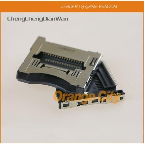 ChengChengDianWan 15pcs/lot high quality original For 3DSXL 3DSLL game Card Slot game socket Replacement Parts