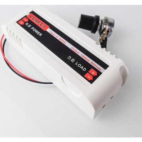DC6V-30V 8A DC Motor Speed Switch Controller For Ventilation fan / pump / Grill oven / ebm Turbo Blowers 9733 Speed Controller