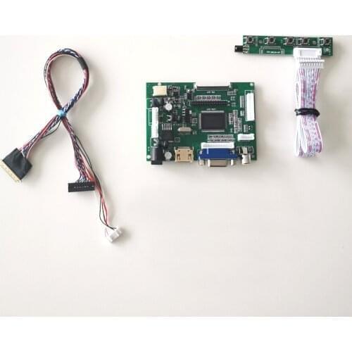 For B116XW01/B116XW02/B116XW03 11.6" WLED LVDS 40Pin 1366*768 2AV+VGA notebook panel LCD screen controller board kit