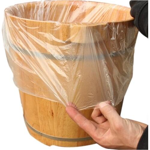 90Pcs Environmentally Disposable Foot Tub Liners Bath Basin Bags for Feet Pedicure Foot Detox SPA Pedicure Health Care 105*55cm